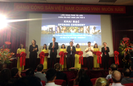 Khai mạc Liên hoan Phim Tài liệu châu Âu - Việt Nam lần thứ 8
